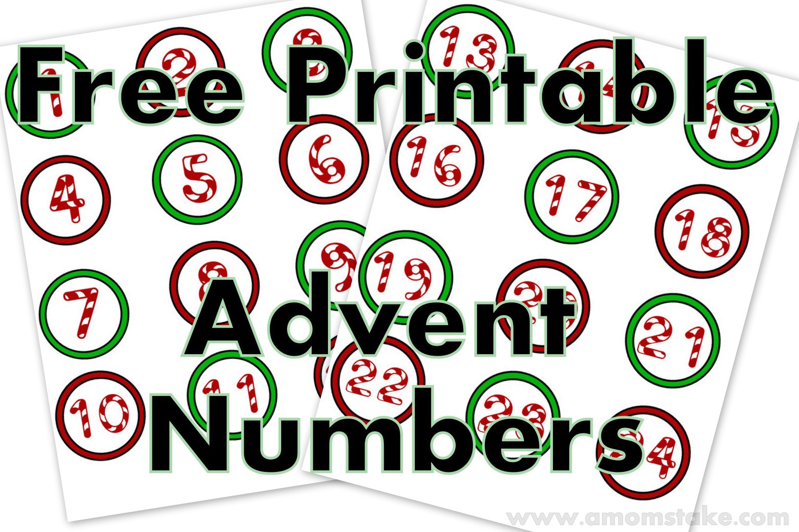 christmas numbers clipart free - photo #29