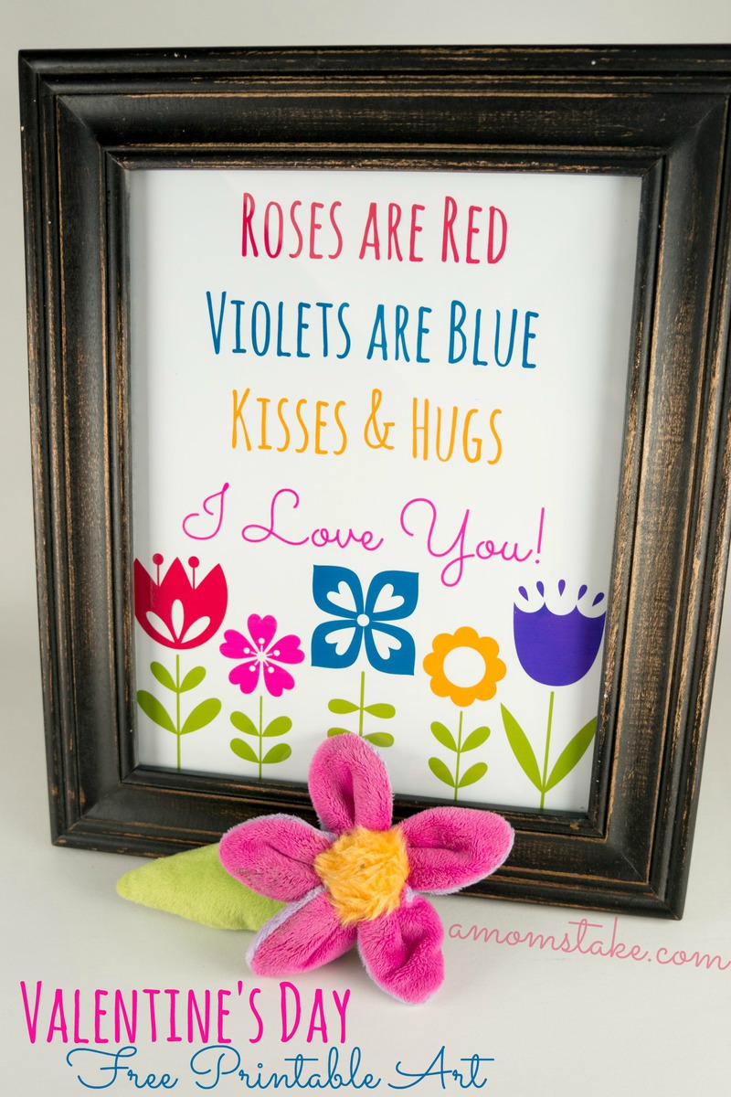 Roses Are Red Printable Art