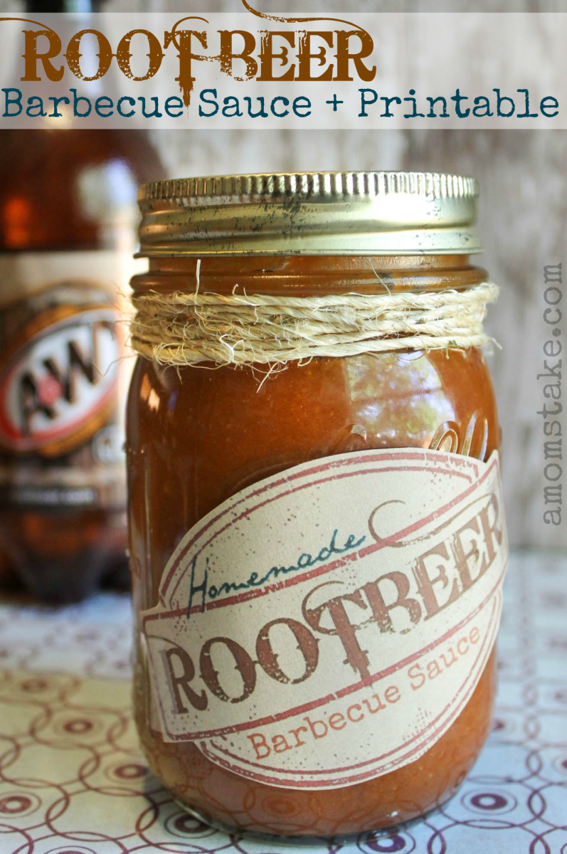 Gifts in a Jar, rootbeer bbq sauce