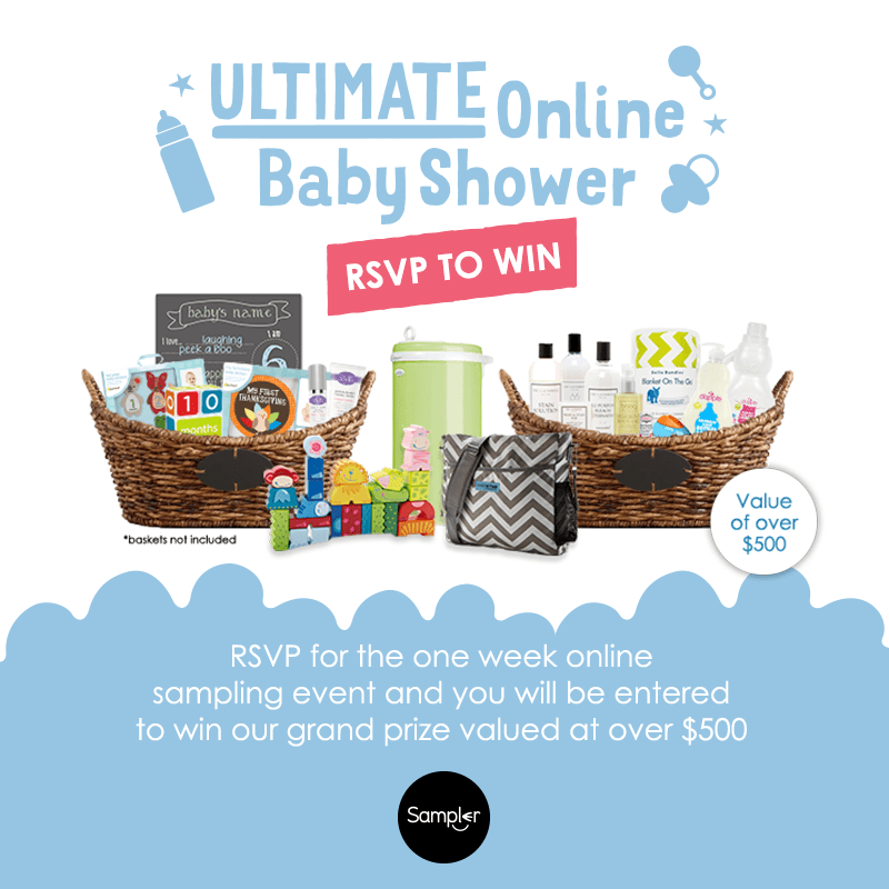 Ultimate Online Baby Shower: Freebies, Samples \u0026 Giveaways!  A Mom\u002639;s Take