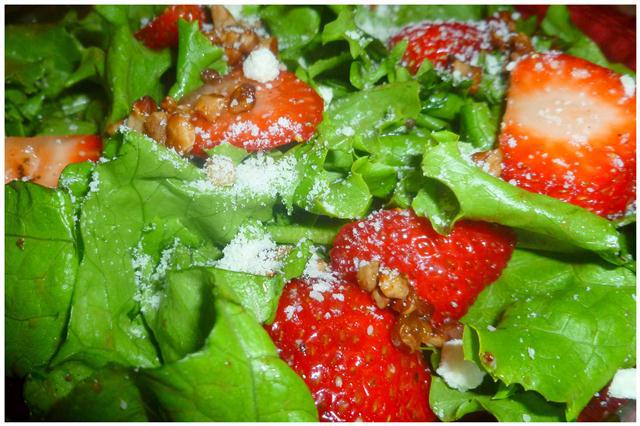 Strawberry & Balsamic Herb Salad