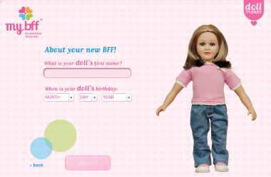 my best friend forever doll