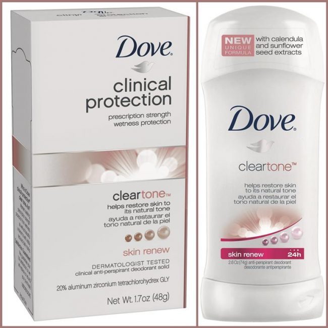 Dove Clear Tone Deodorant Review Dove