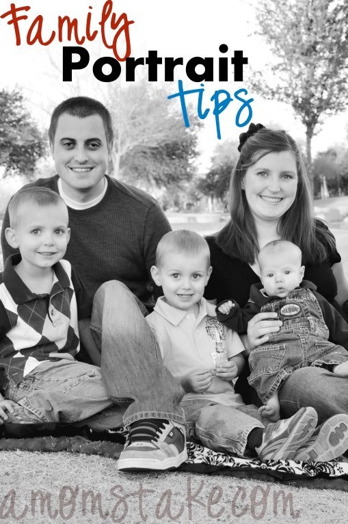 family portrait tips