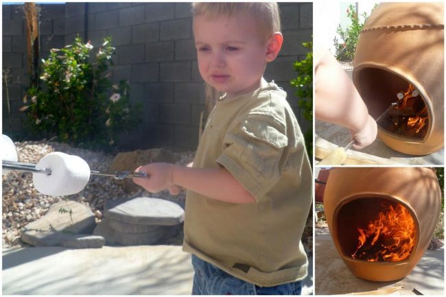 Campfire Gather Round with S’mores!