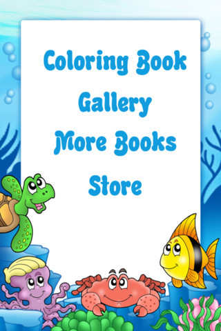 Ocean Coloring Book FREE Coloring App!