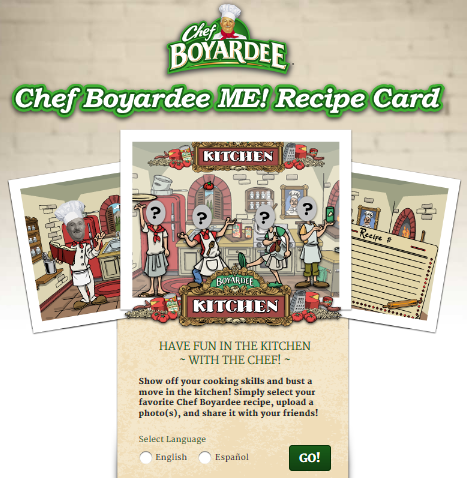 Chef Boyardee e-Card and Twitter Party! #LittleChefs