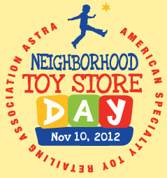 Neighborhood Toy Store Day - Saturday November 10th! #toystoreday ntsdnfoLogo