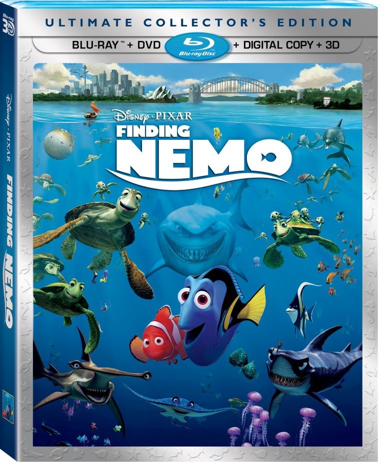 Finding Nemo on Blu-ray and 3D! Plus, Free Activity Sheets!