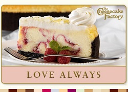 Cheesecake Factory eGift Card
