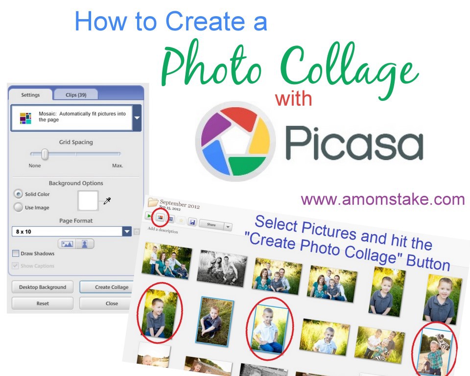 picasa collage maker