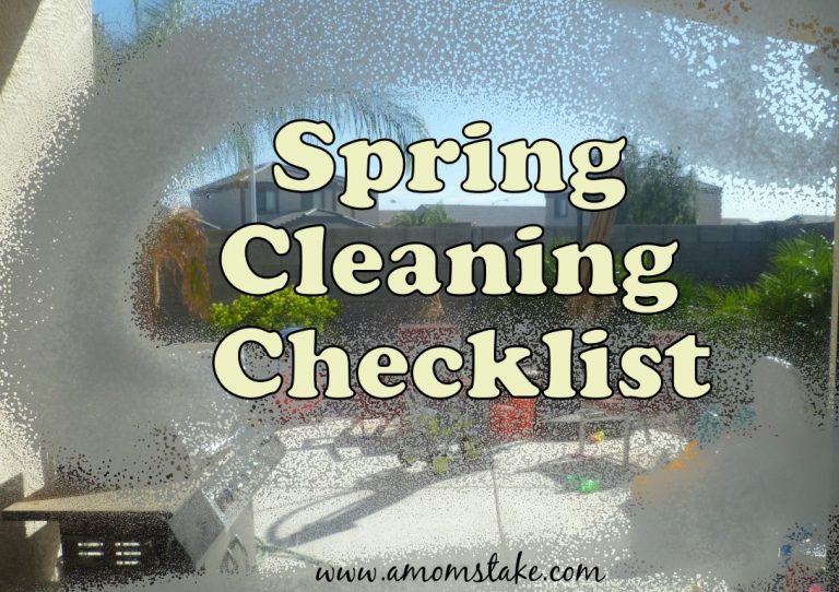 Spring Cleaning Checklist