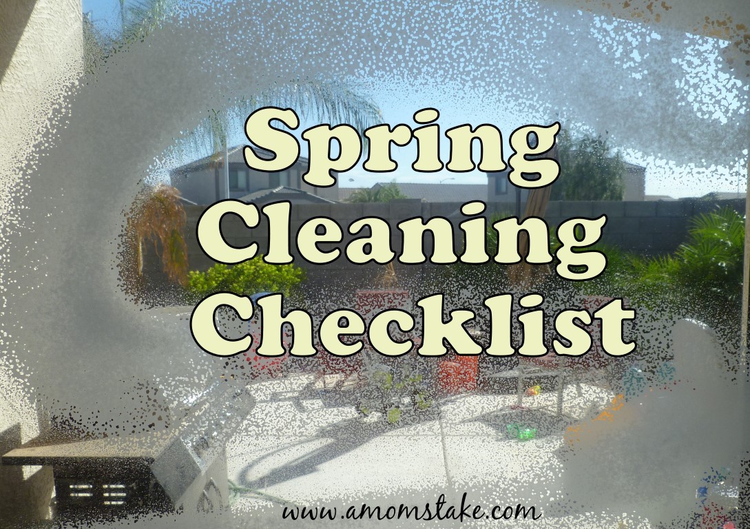 Spring Cleaning Checklist - Odd Jobs You Might Forget