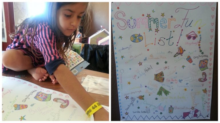 A Summer Fun List, Fun Activities for Kids