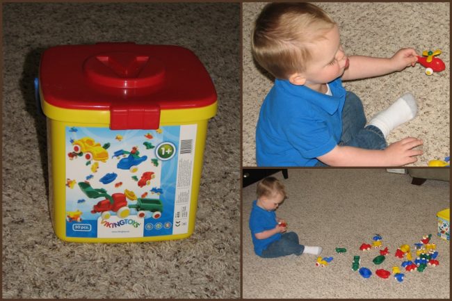 Vikingtoys 30 Piece Chubbies Bucket Set for Toddlers + Giveaway