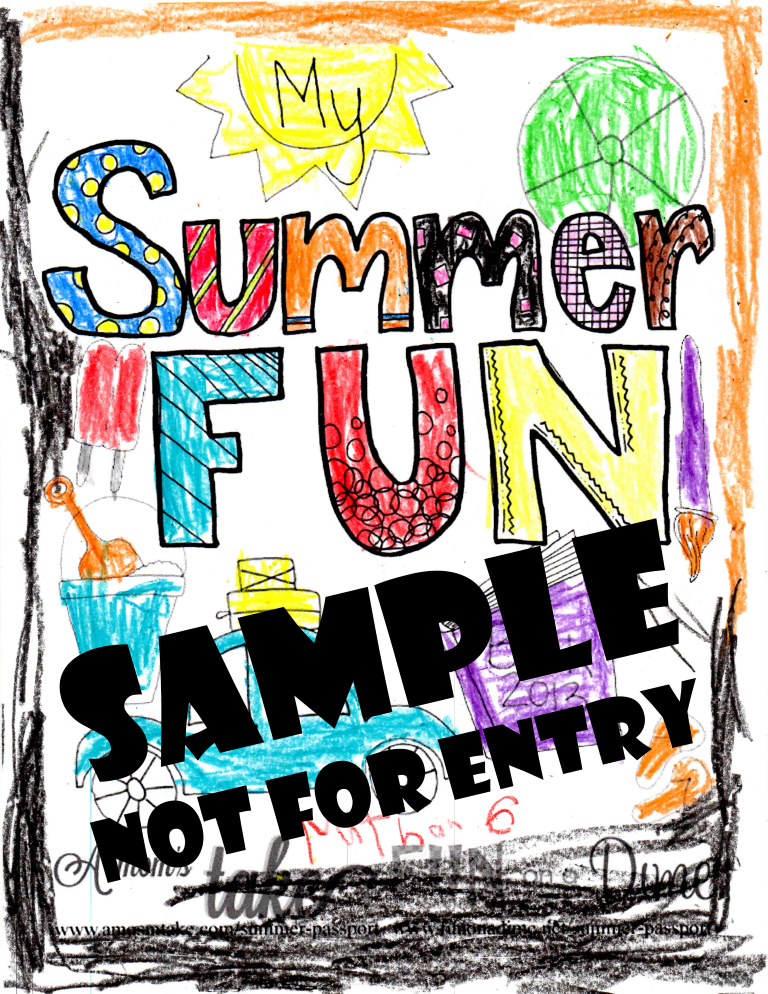 Summer Fun Coloring Contest!