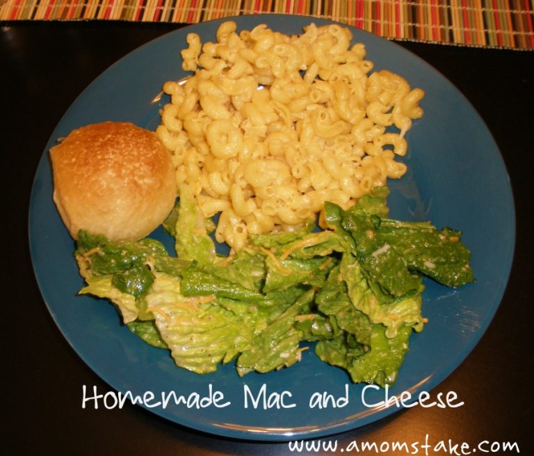 Easy Dinner Recipes: Homemade Mac and Cheese Recipe