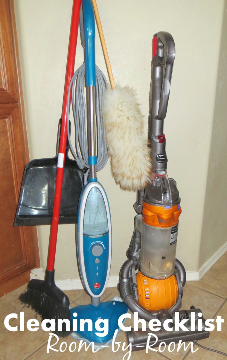 Household Chores Checklist by Room 1 Room-by-Room Cleaning Checklist
