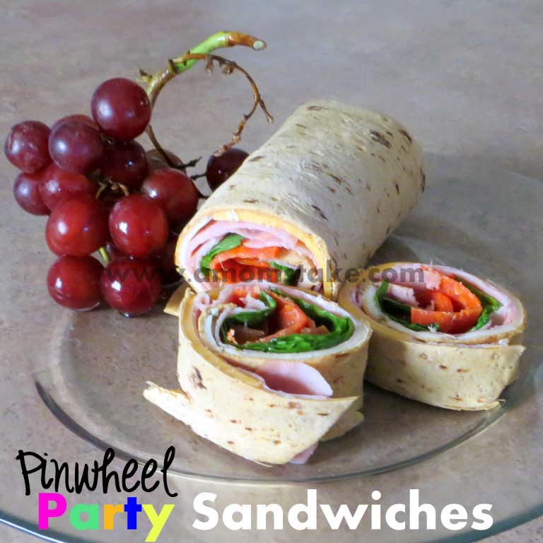 Flatout Pinwheel Party Sandwiches