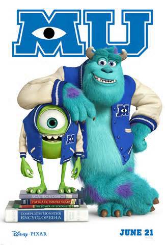 Summer Movies for kids Monsters University
