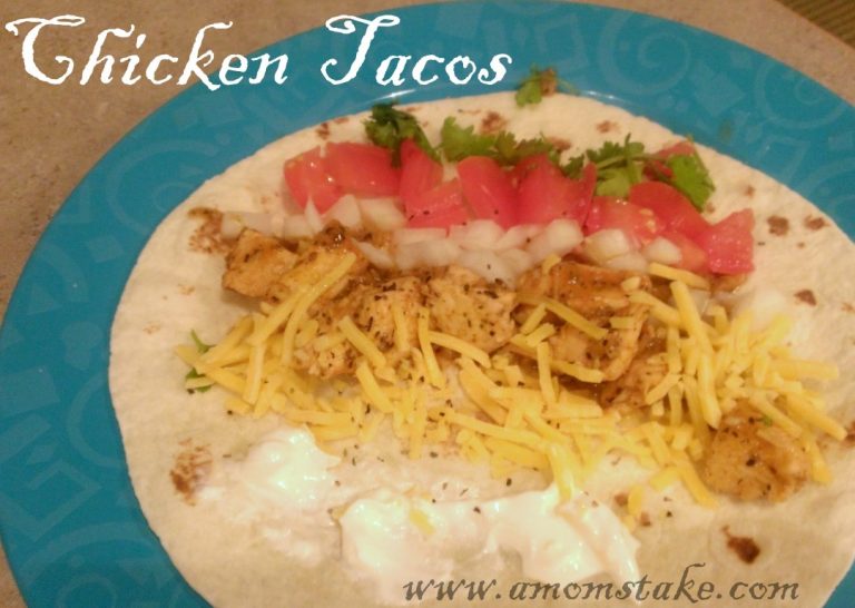 Easy Dinner Recipes: Chicken Tacos
