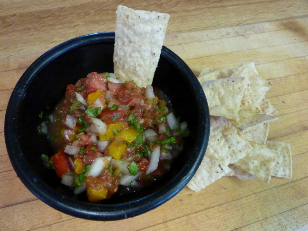 Fresh Roasted Veggies Salsa Recipe