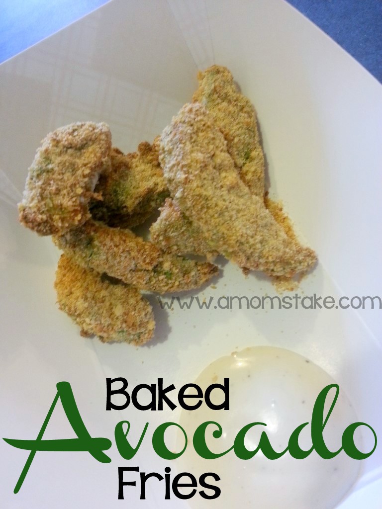 Easy Side Dishes: Baked Avocado Fries