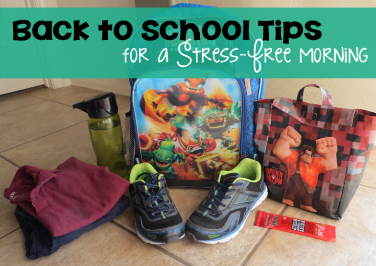 Back to School Tips for a Stress-Free Morning