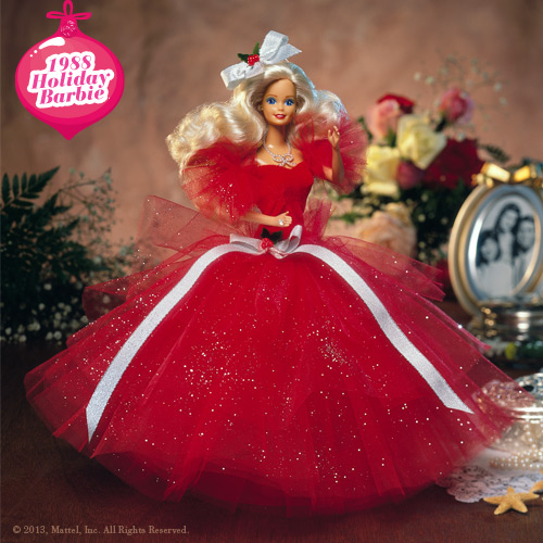 Holiday Barbie 1988 Image Picture