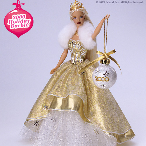 Holiday barbie from 2000 cheap