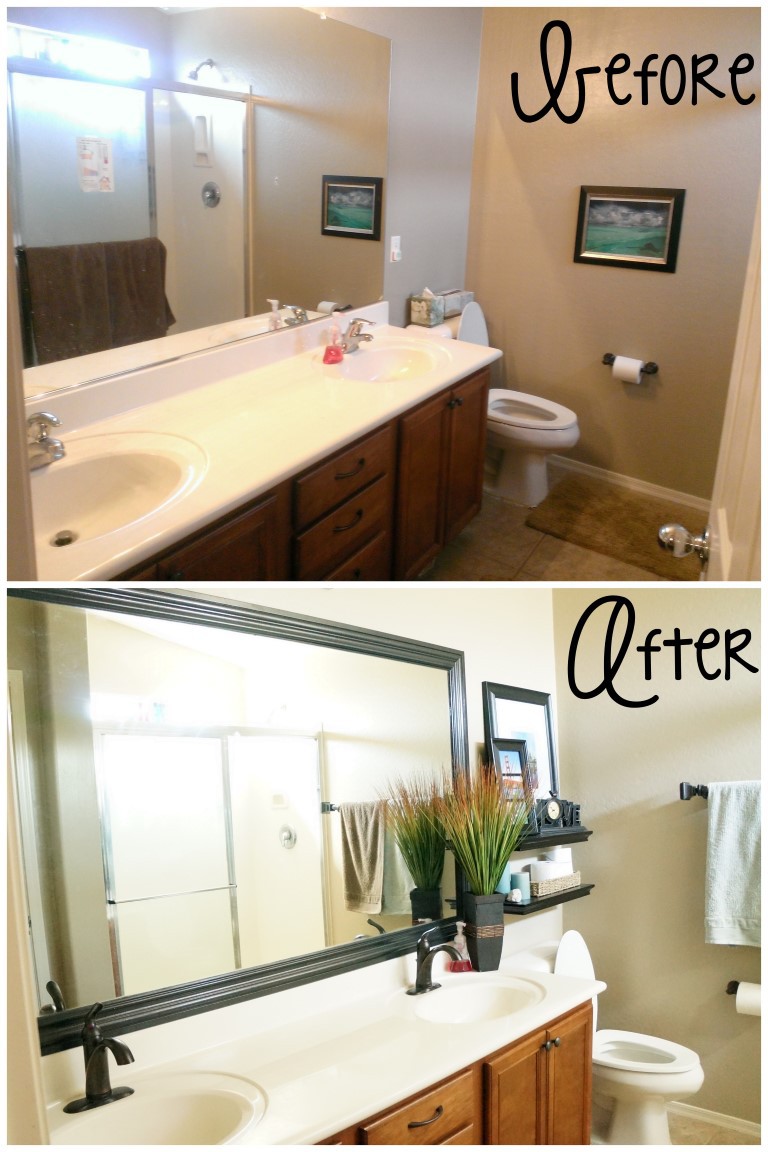 Small Bathroom Design Ideas & Remodel! A Mom's Take