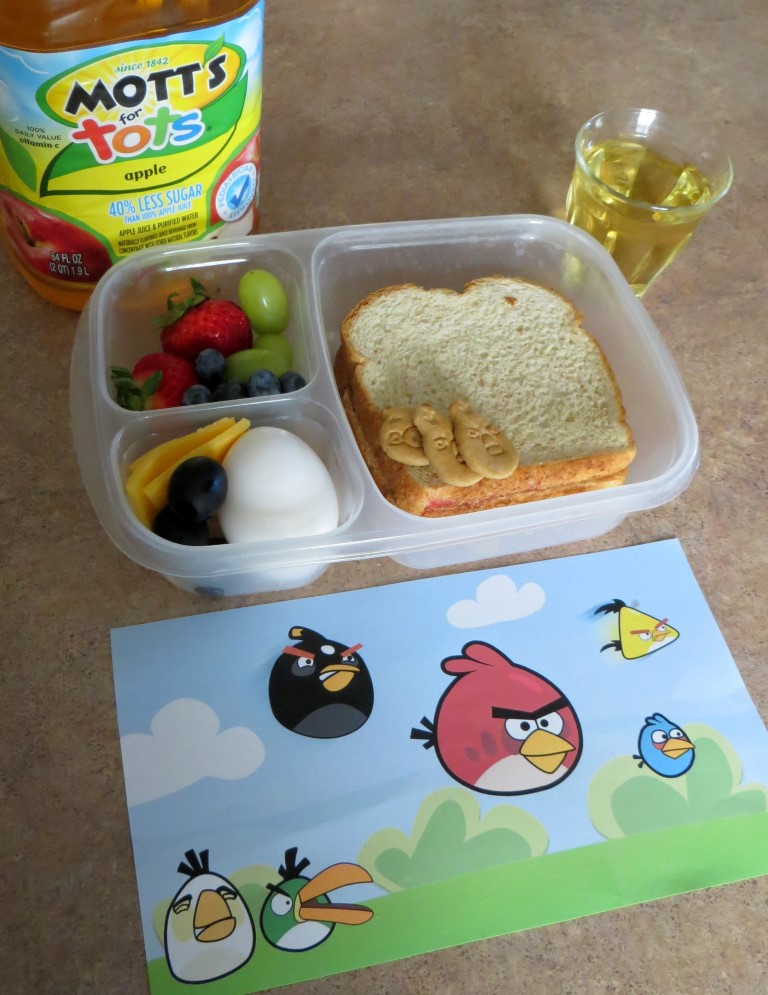 Simple Lunch Ideas Angry Bird Theme