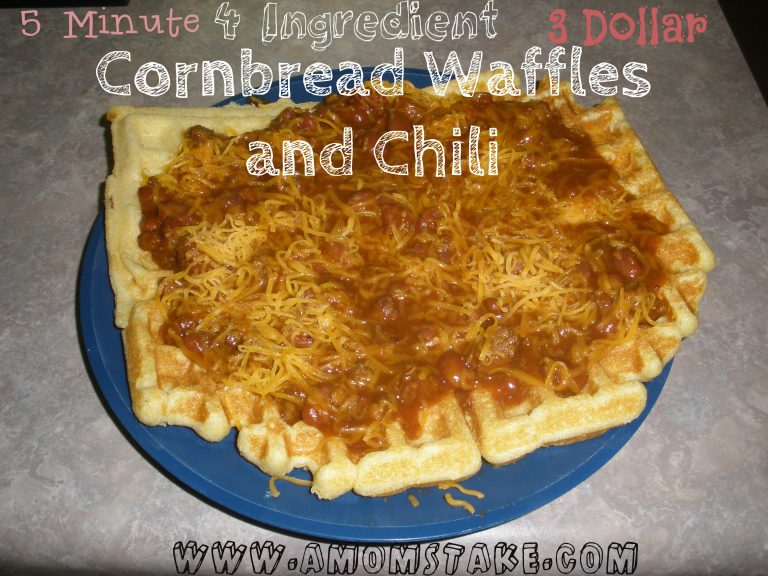 Cornbread Waffles and Chili