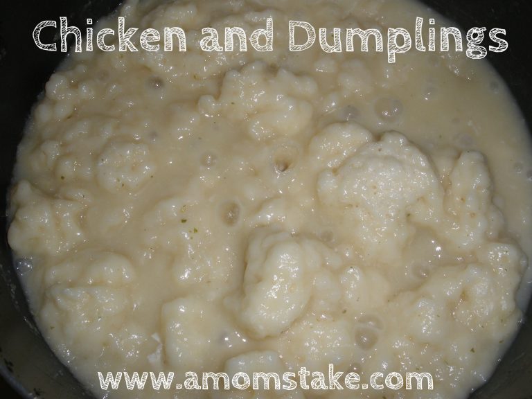 Chicken and Dumplings Recipe