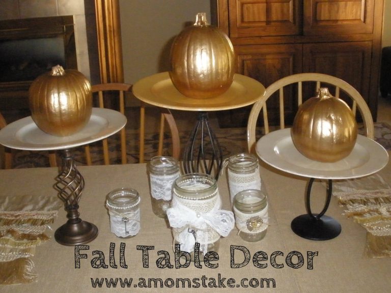 Fall Table Decor
