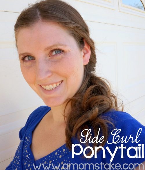 Side Curl Ponytail