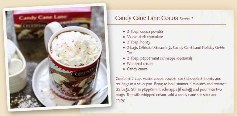 Celestial Seasonings – Holiday Recipes