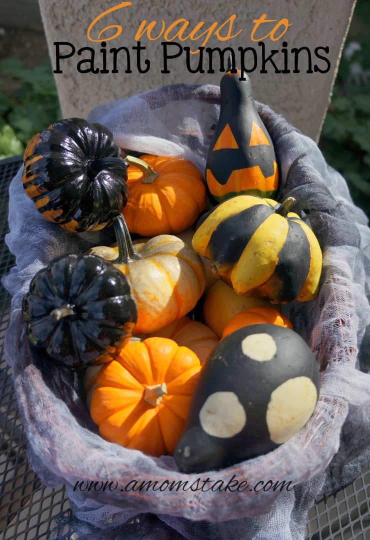 Paint Pumpkins