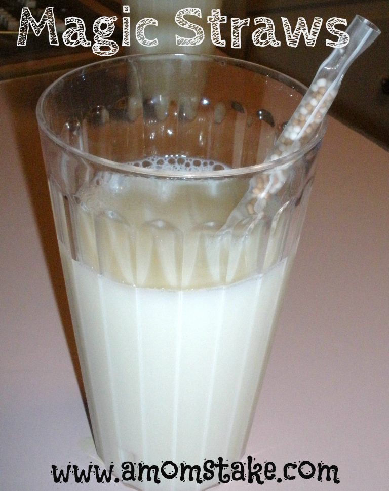 Flavor Your Milk With Magic Straws
