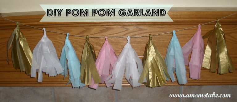 DIY Pom Pom Garland