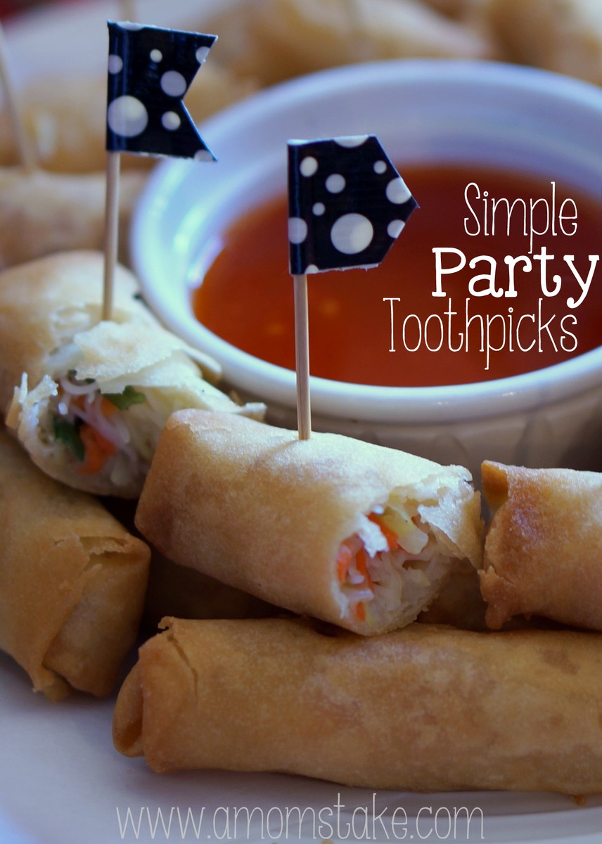 Simple Party Toothpicks #shop