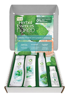 coyne PR Herbal Essence Wal-mart Mamawj's Moment Away Product review Naked Volume Kit