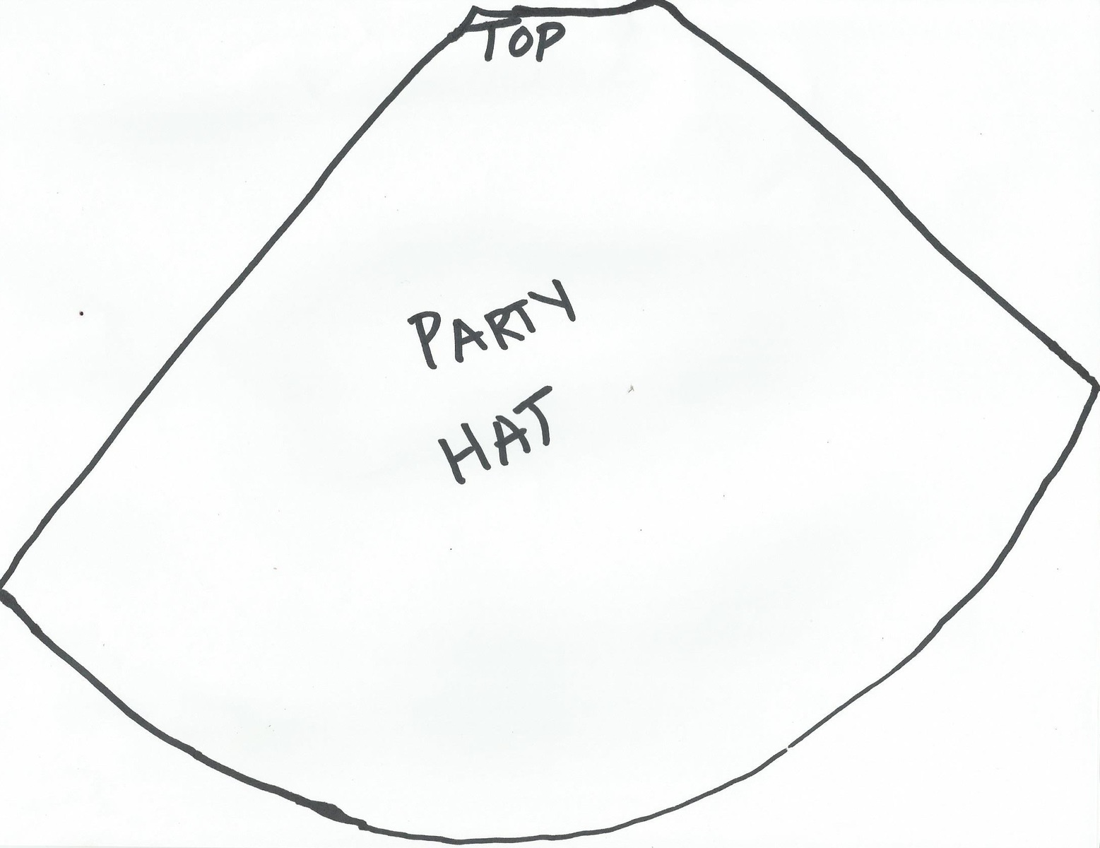 Party Hat Template