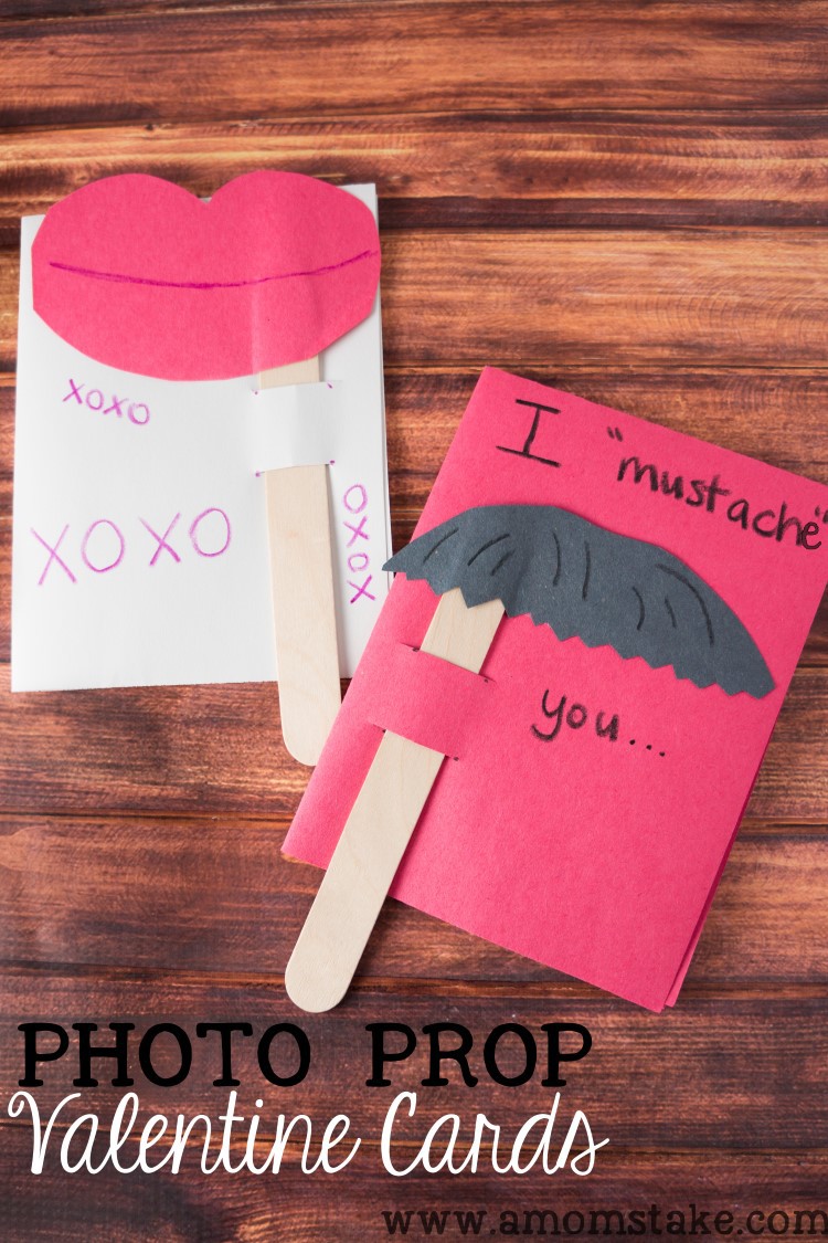 Photo Prop Valentine Cards