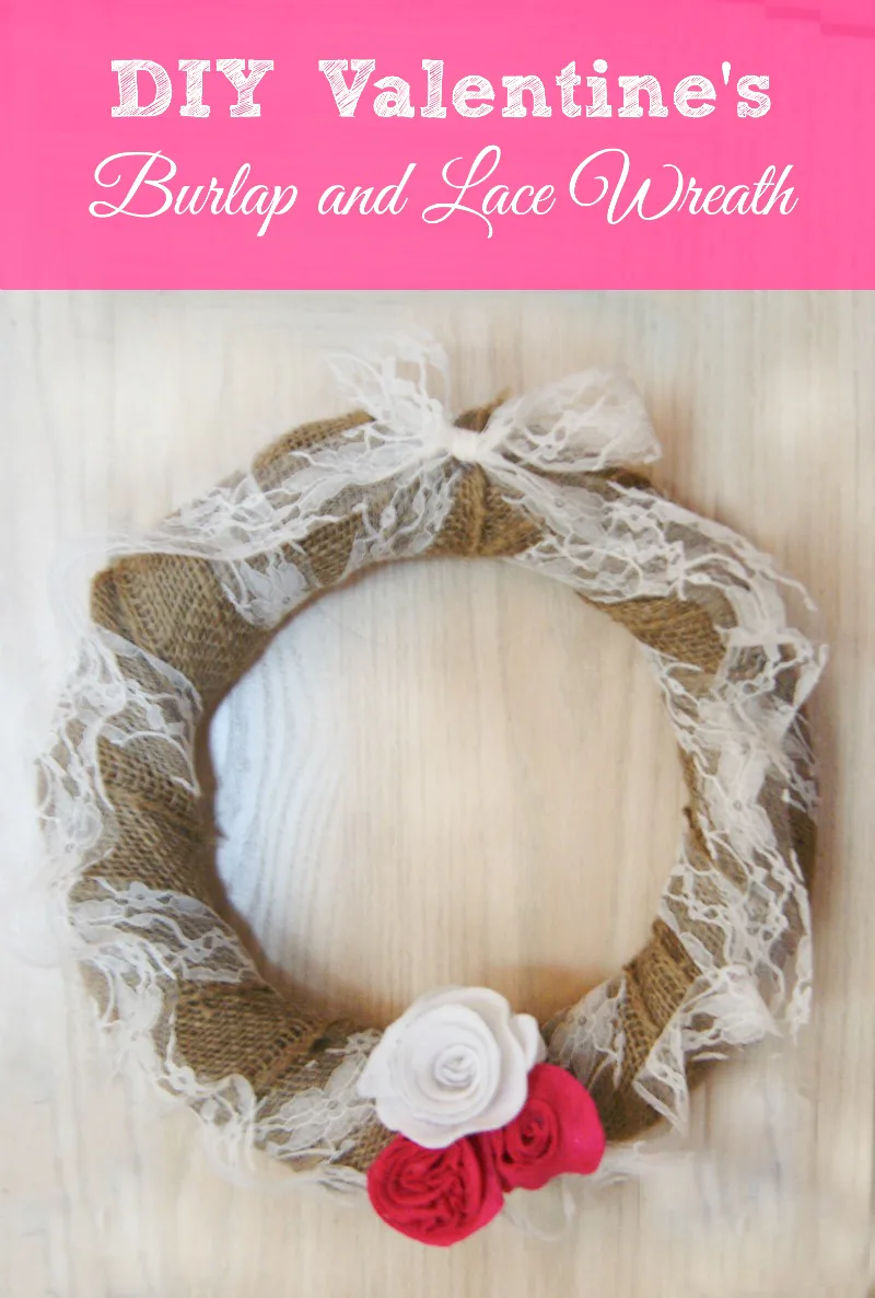 Burlap and Lace Wreath