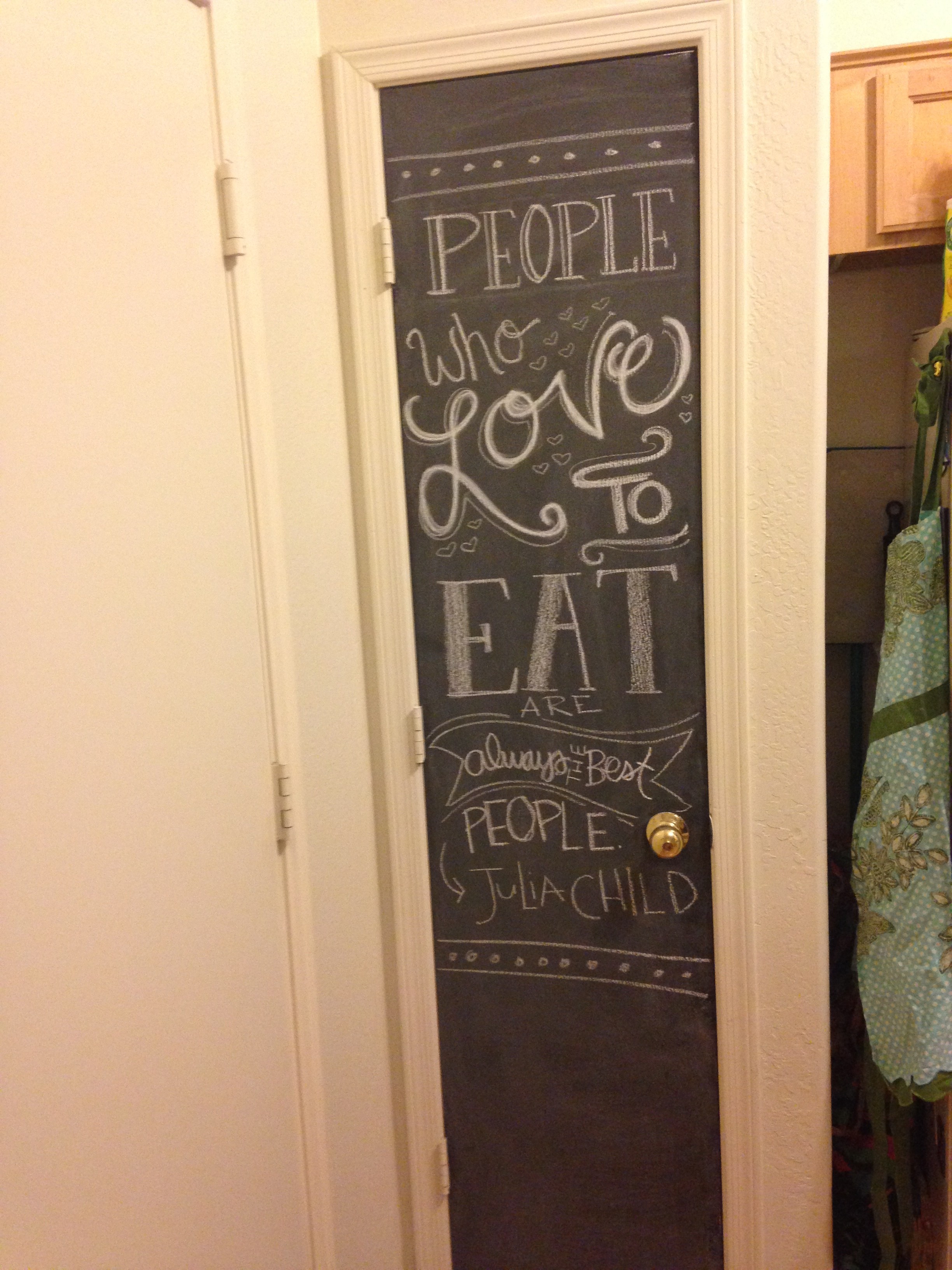 Chalkboard & Magnet Board DIY