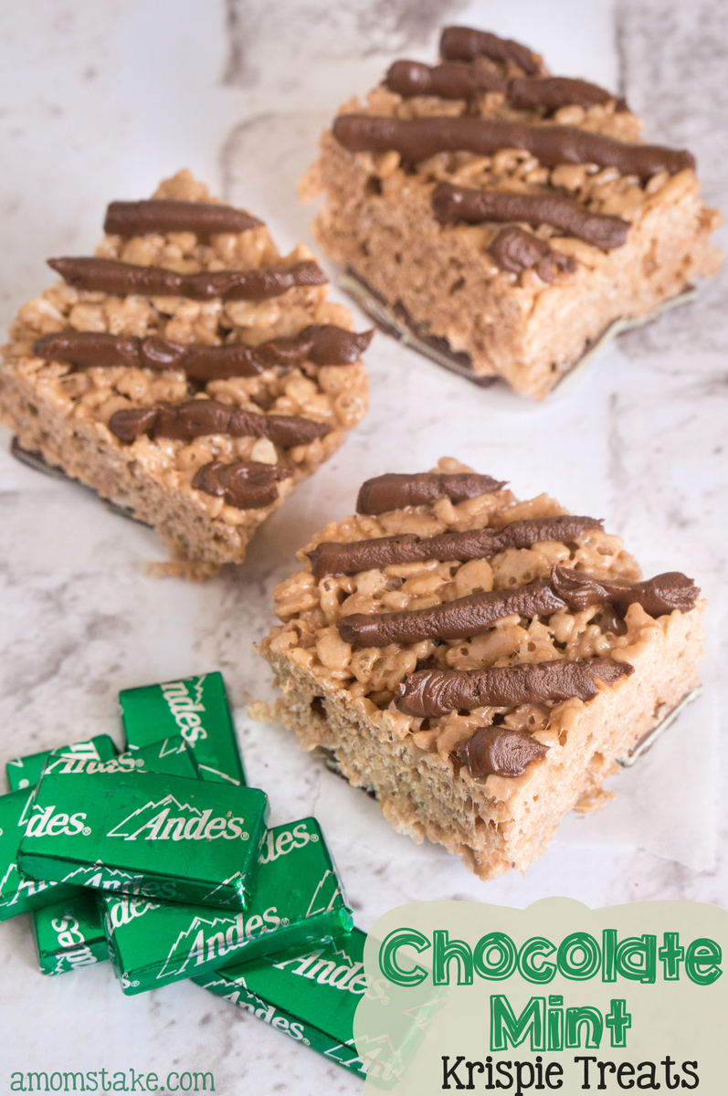 Chocolate Mint Krispies