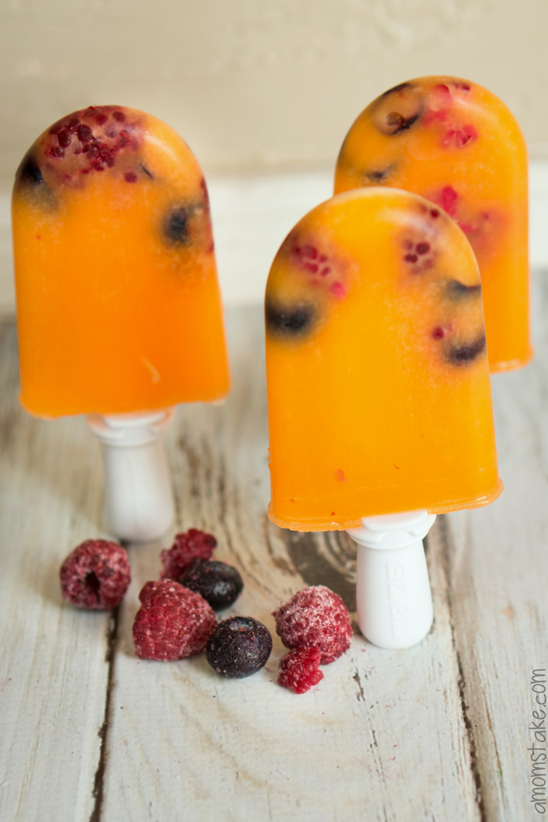 Fruit and Juice Popsicles