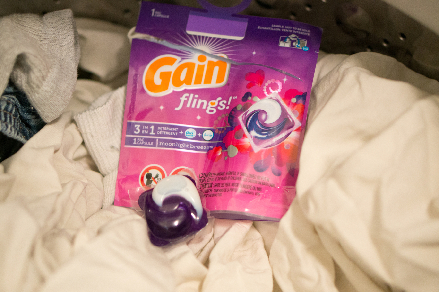 Gain Flings Laundry