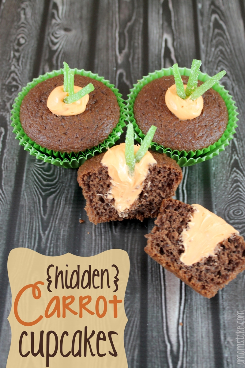Hidden Carrot Cupcakes